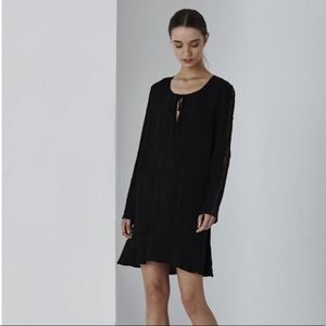 Shilla the Label NWT black devine lace mini dress